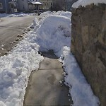 Unshoveled/Icy Sidewalk at 85 Chestnut St