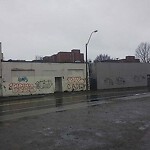 Graffiti at 63 99 River Road Brookline