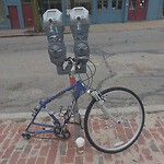 Abandoned Bike at 46 Station Street Brookline